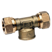 Vatette T-RÖR invändig gänga (Dy x Invändig gänga x Dy)