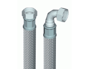 Anslutningsslang R25 (Utv. / inv. med lekande mutter i vinkel)