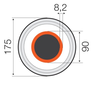 Rauheat Blue, kallvatten, 90x8,2 - 175 mm, PN16 2 | billigtvvs.se
