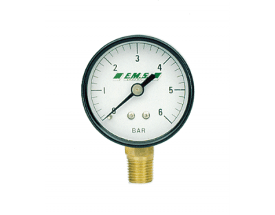 E.M.S Manometer 0-6 bar 50 mm ned | billigtvvs.se