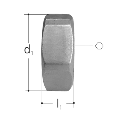 Sanipex Classic Huv till tappvattenfördelare 1" MN | billigtvvs.se
