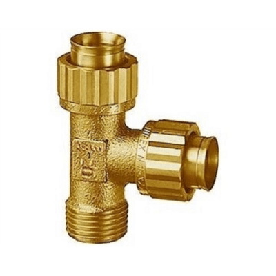 Sanipex Classic T-rör kongrepp x utvändig 16x2,2 mm x 16x2,2 mm x R15 | billigtvvs.se