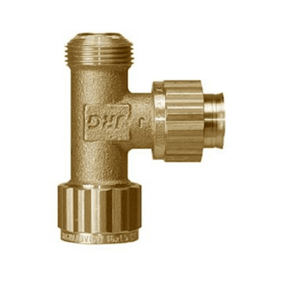 Sanipex Classic T-rör till tappvattenfördelare utvändig x kongrepp x löpmutter M22 x 16x2,2 mm x M22 | billigtvvs.se