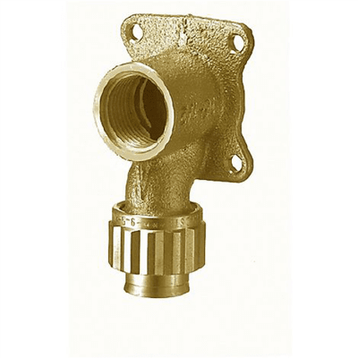 Sanipex Classic Väggfäste kongrepp-invändig 4 hål 16x2,2 mm x R15 | billigtvvs.se