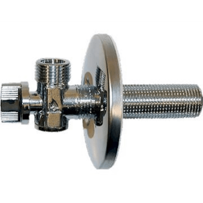 Sanipex Classic Vinkel med avstängning till väggdosa utvändig-utvändig R15 x R15 | billigtvvs.se