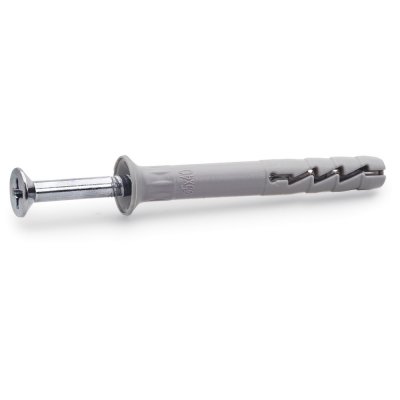 Fast metallspikplugg 6x40 mm 100-pack | billigtvvs.se