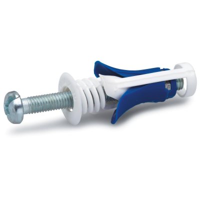 Fast Duomaxplugg skruv inkluderad 2-pack 10 mm x 50 mm