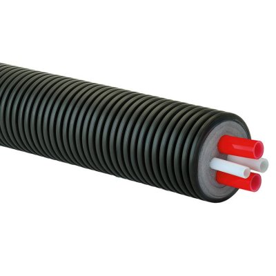 Rauheat Värmerörskulvert+Tappvattenrörskulvert PexFlex Quattro PLUS 32+32/32+20/160 mm