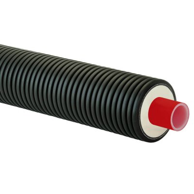 Rauheat kulvert, värme, 1-vägs, 90x8,2-175 mm PN6