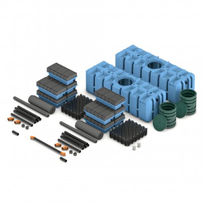 FANN INDRÄN Plus Infiltration WC+BDT 10pe EkoTreat WiFi