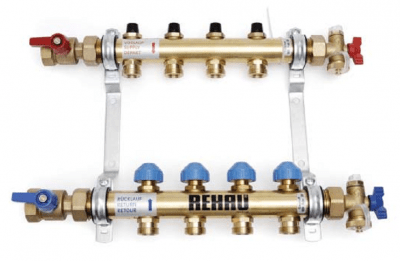 Ställdon till fördelare Rehau i mässing 230V NC 2 | billigtvvs.se