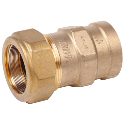 Rak stålrörskoppling invändig rörgänga G50