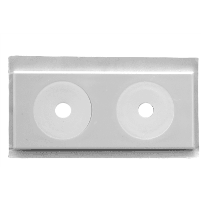 Faluplast vulkbricka dubbel vit 12-16mm