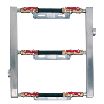 Beulco Vattenmätarkonsol 325 parallellkopplad 190 x 190 x 190 mm (R25) R40 | billigtvvs.se