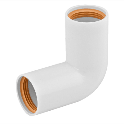 Faluplast vulk vinkel vit 50-90 2-muff