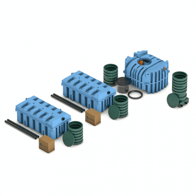 FANN INDRÄN Biobädd BDT 10pe Blue