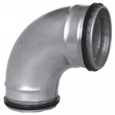 Ventilationsböj 100 mm 90°