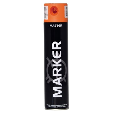 Spray master markeringsfärg orange 600 ml | billigtvvs.se