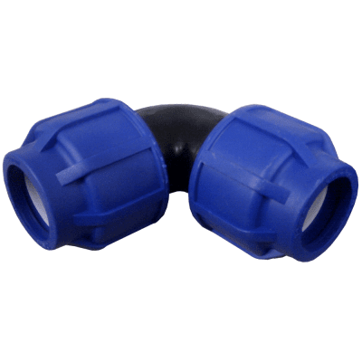 Plastkoppling vinkel 20 mm