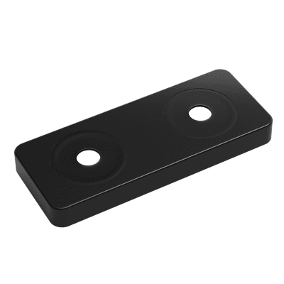 Faluplast Täckbricka 50602 dubbel svart 60cc 12-22 mm | billigtvvs.se