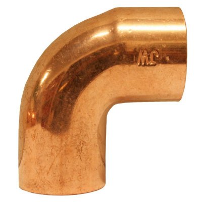 Vinkel för lödning 90° in-ut