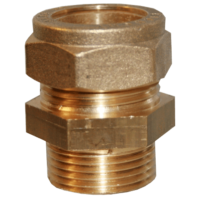 Klämringskoppling Rak 42 mm x R40