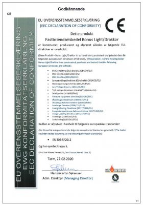 Baxi Vedpanna Bonus Light 30 kW 5 | billigtvvs.se