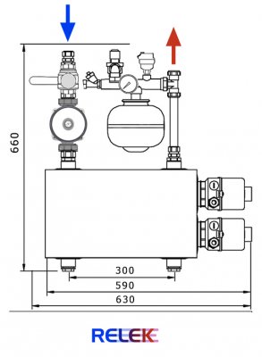 RELEK Elpanna 6-18kW 230/400V ELPM. Monterad. exkl. elpatroner 2 | billigtvvs.se