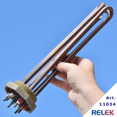 RELEK Elpatronelement koppar R50 (1,5 - 15,0kW)