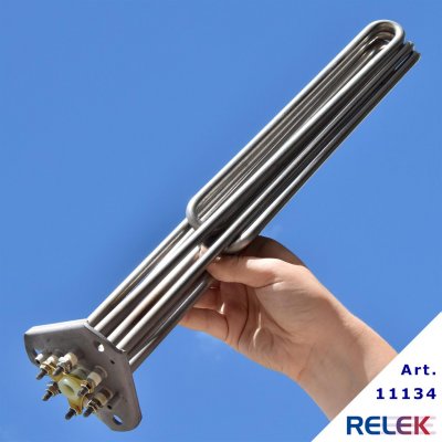 RELEK Elpatronelement rostfri trekants-/triangelfäste för CTC 9,0 kW | billigtvvs.se