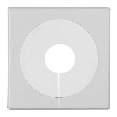 Faluplast Täckbricka 51450 delbar enkel vit 12-22 mm | billigtvvs.se