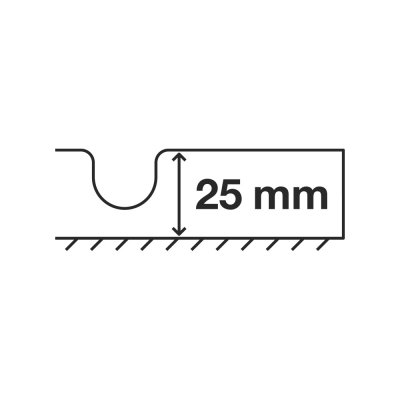 Golvvärmepaket spårade EPS-skivor 20 m² (25 mm) 2 | billigtvvs.se