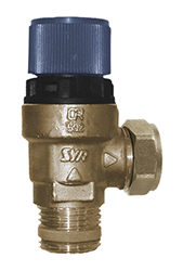 Somatherm Säkerhetsventil 2117.11 R15 utv. x 15mm (9,0 - 10 bar)