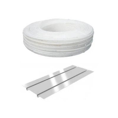 Golvvärmepaket bjälklagsplåt 130 m² (20 mm) | billigtvvs.se