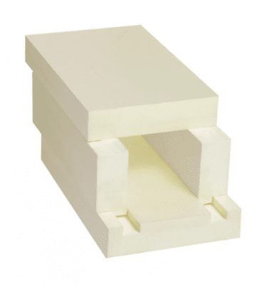 Finnfoam Rörisolerlåda XPS300 2,5 meter 160 mm x 130 mm x 70 mm (2 styck) | billigtvvs.se