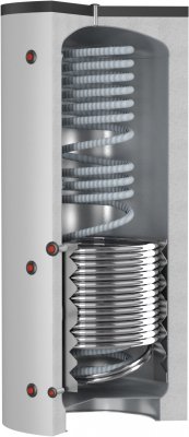 Termoventiler Ackumulatortank Laddotank Eco Combi 2 DOMUS 200 liter 2 | billigtvvs.se