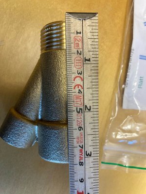 Y-koppling för frostskyddskabel 25 mm inkl. nipplar R25 3 | billigtvvs.se