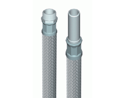 Anslutningsslang R15 x 10 mm (Slätända / utv.)