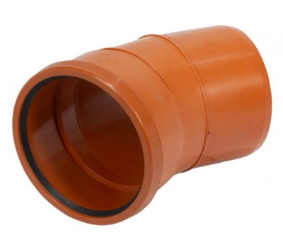 Pipelife mark böj PP 315 mm 30° 1 muff