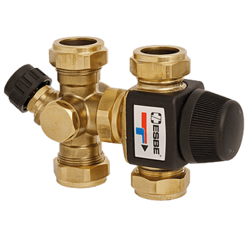 ESBE Ventilkombination VMB400, klämringskoppling