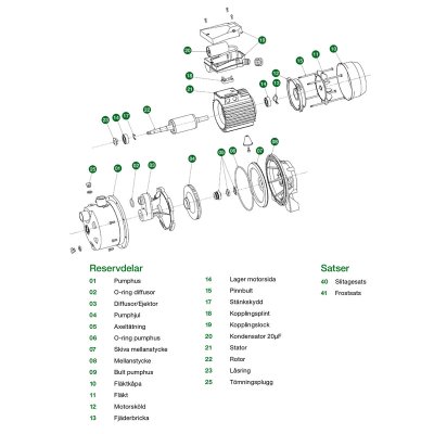 E.M.S Stator till Maxi Jet MPI 100 | billigtvvs.se