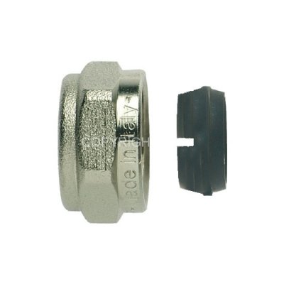 Rörkoppling koppar 15x2,5 (Eurokona) för PEX