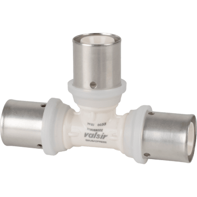 Bravo Alupex-koppling press T-rör 40 mm x 32 mm x 40 mm | billigtvvs.se