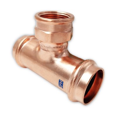 T-Rör inv, VM-Press Cu, 54xR25x54