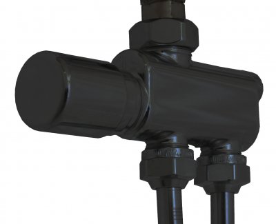 Somatherm HD Handdukstork Dottevik TKFD-510 kombi Svart 1100 mm x 520 mm 2 | billigtvvs.se