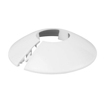 Faluplast Täckbricka 53600 låsbar kupig delbar vit 15 mm | billigtvvs.se