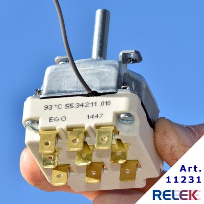 EGO Termostat 30-90°C 3-pol 3-stegs med växlande kontakter 2 | billigtvvs.se